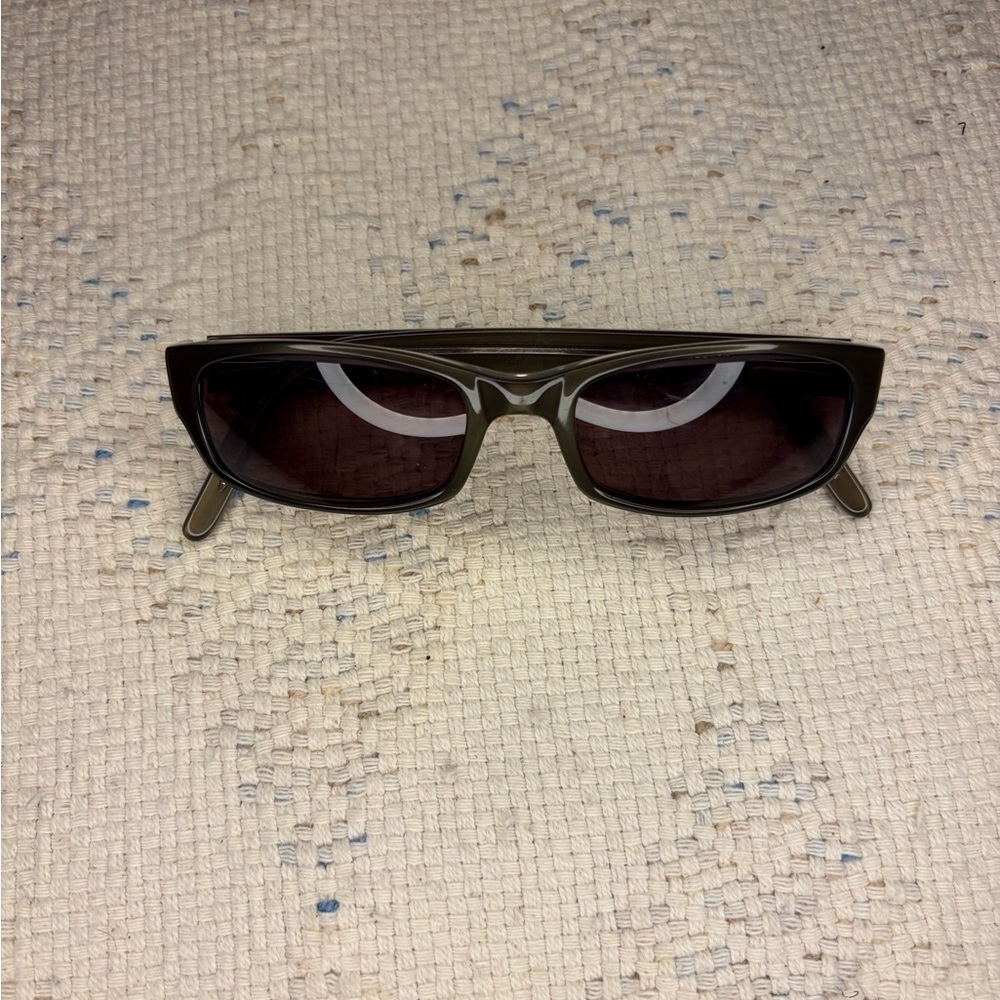 Green/Brown Sunglasses